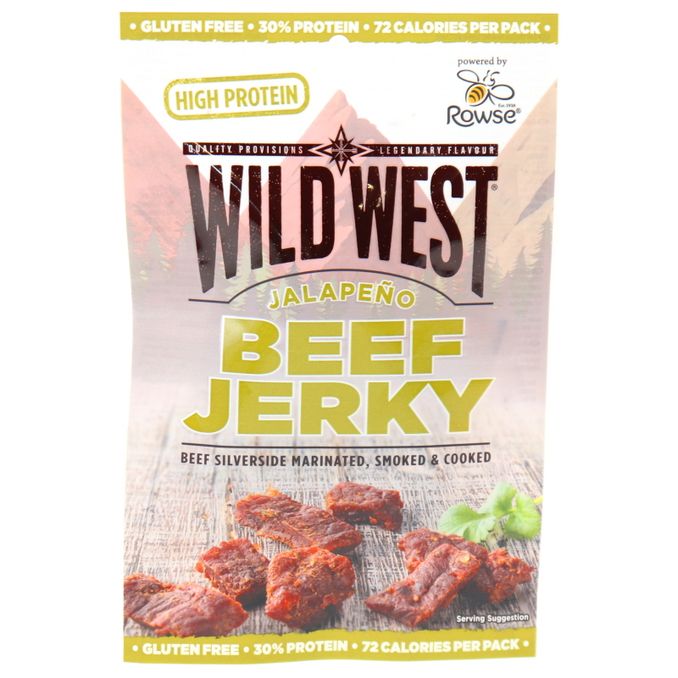 Wild West Beef Jerky Jalapeno