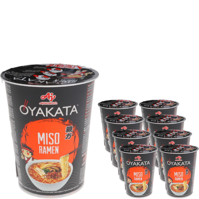 Oyakata Miso Ramen Kuppinuudeli 8-pack 