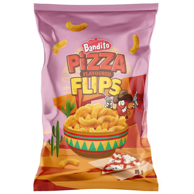 Bandito Maisflips mit Pizzageschmack