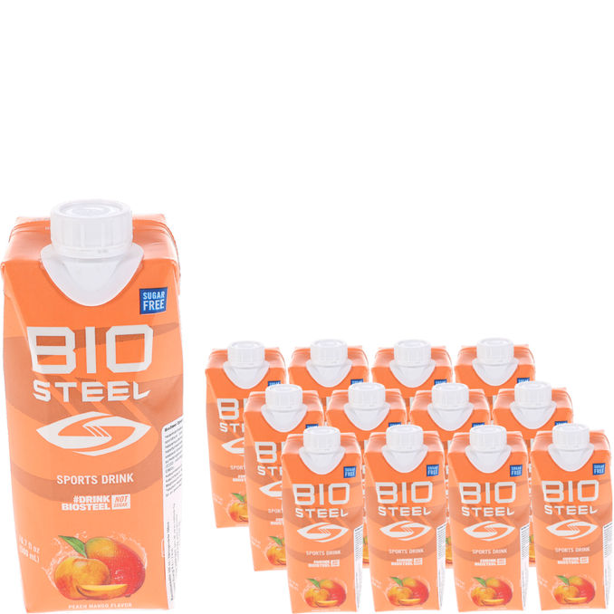 Biosteel Urheilujuoma Persikka & Mango 12-pack