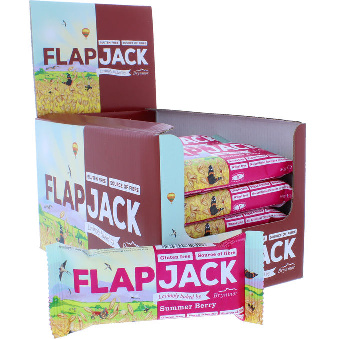 Flapjack Välipalapatukat Summer Berry 20-pack