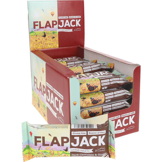 Flapjack Mørk Chokolade 20-pak