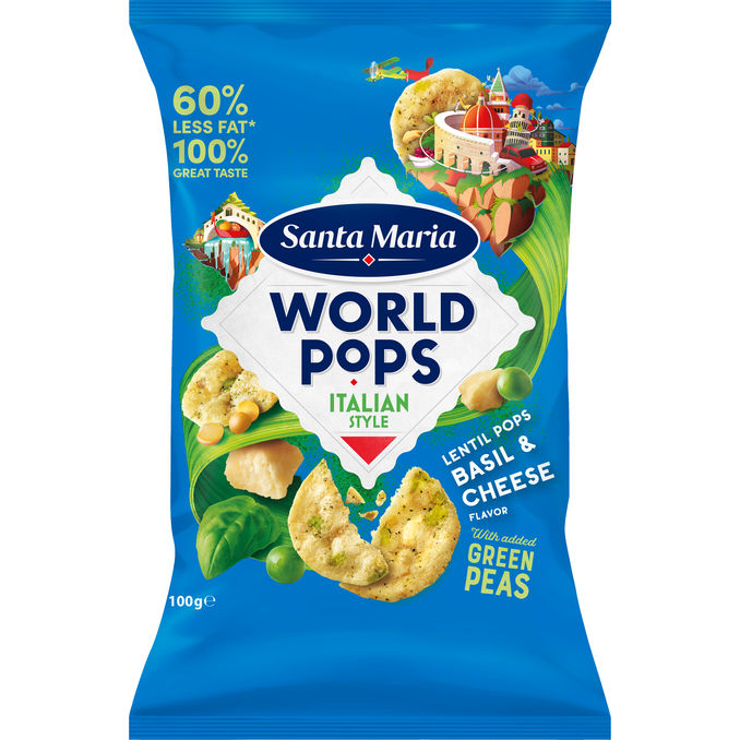 Santa Maria World Pops Italian Style 100g