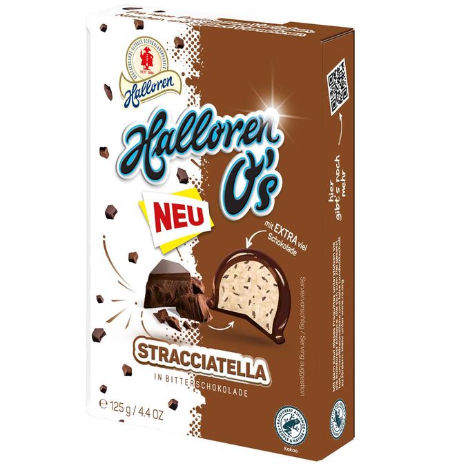 Halloren Pralinen Stracciatella