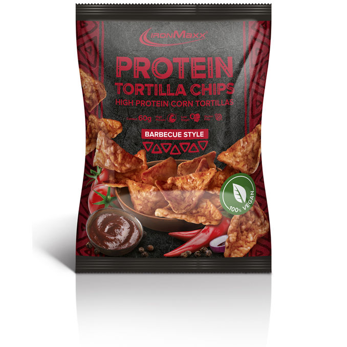 IronMaxx Protein Tortillachips Barbecue