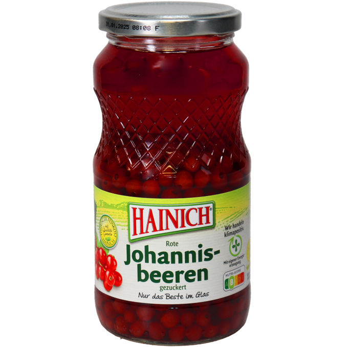 Hainich Rote Johannisbeeren, gezuckert