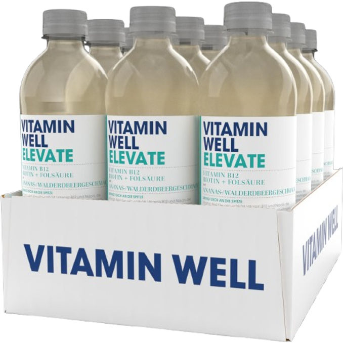 Vitamin well Vitamin Well Elevate, 12er Pack (EINWEG) zzgl. Pfand
