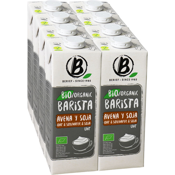 Berief BIO Barista Hafer Drink, 8er Pack