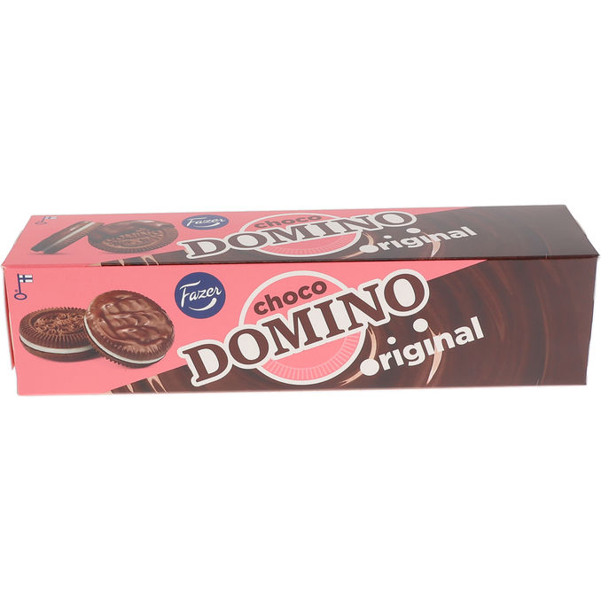 Fazer Chokolade Småkager Domino Choco Original