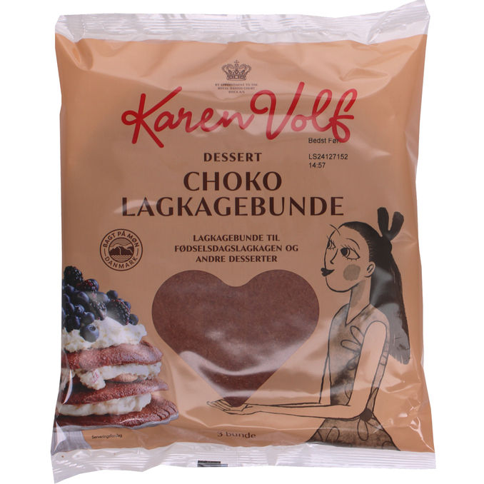 Karen Volf Tårtbotten Choklad