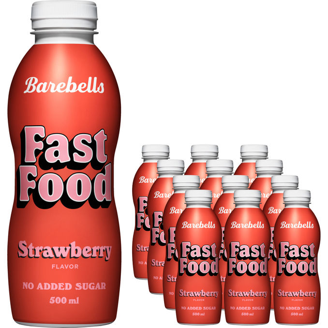 Barebells Trinkmahlzeit Strawberry, 12er Pack (EINWEG) zzgl. Pfand