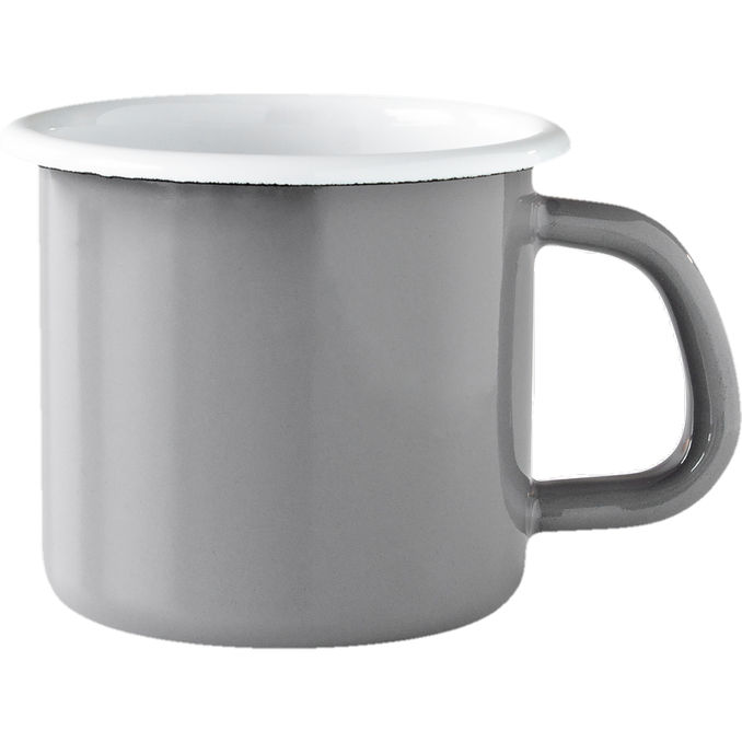 Kockums Jernverk Mugg Grå 8 cm