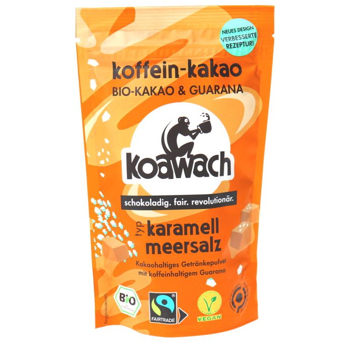 Koawach BIO Koffein-Kakao Karamell Meersalz