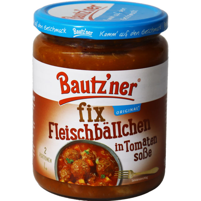 Bautz'ner Fleischbällchen Tomatensauce