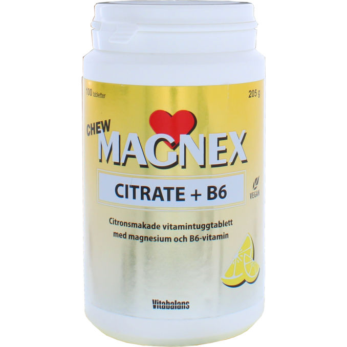 Vitabalans Magnex Citrate + B6