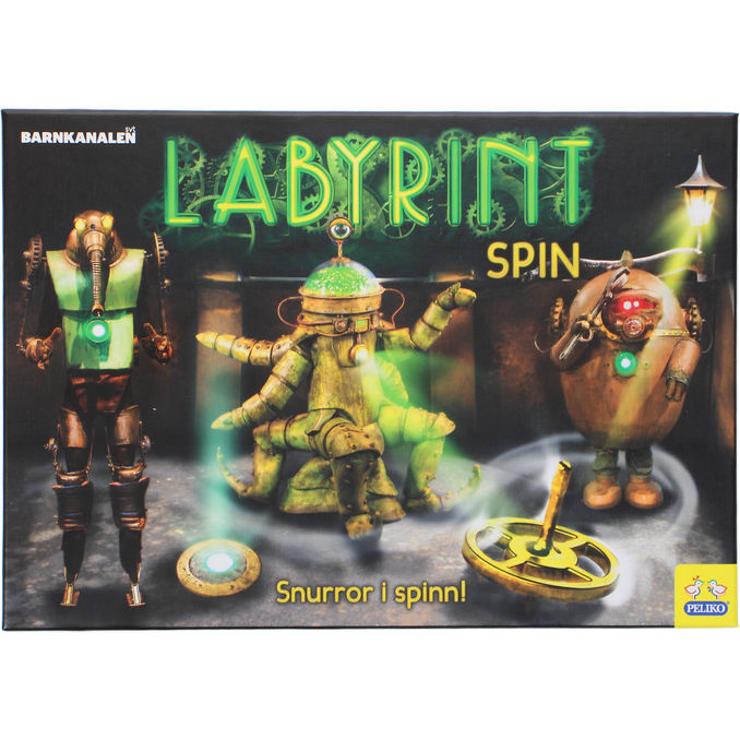 Labyrint Spel Spin