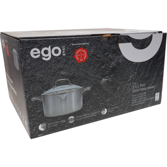 Ego Kastrull Rostfritt Stål