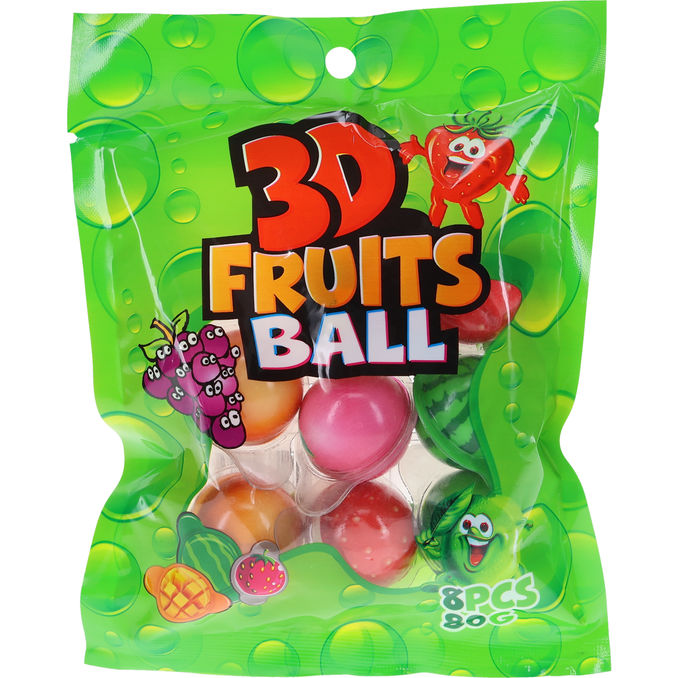 3D-Gummy 3D Geléslik Frugtblanding