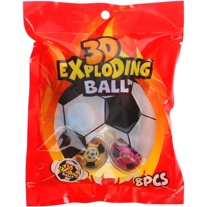 3D-Gummy 3D Geléslik Fodbolde