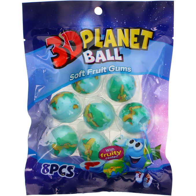 3D-Gummy Slik Planeter