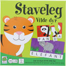 Barbo Toys Staveleg Puslespil Vilde Dyr