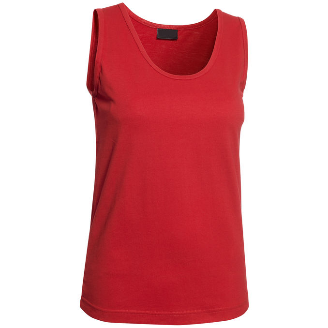 CLIQUE Tank Top Dame L Rød