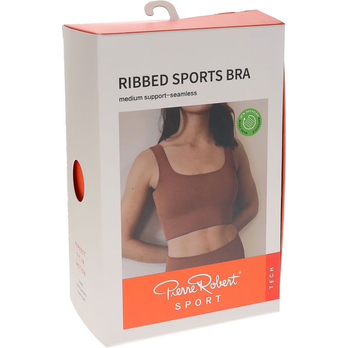 Pierre Robert Sport-BH Ribbad Cognac M/L 