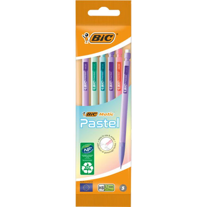 Bic Lyijytäytekynä Matic Pastel