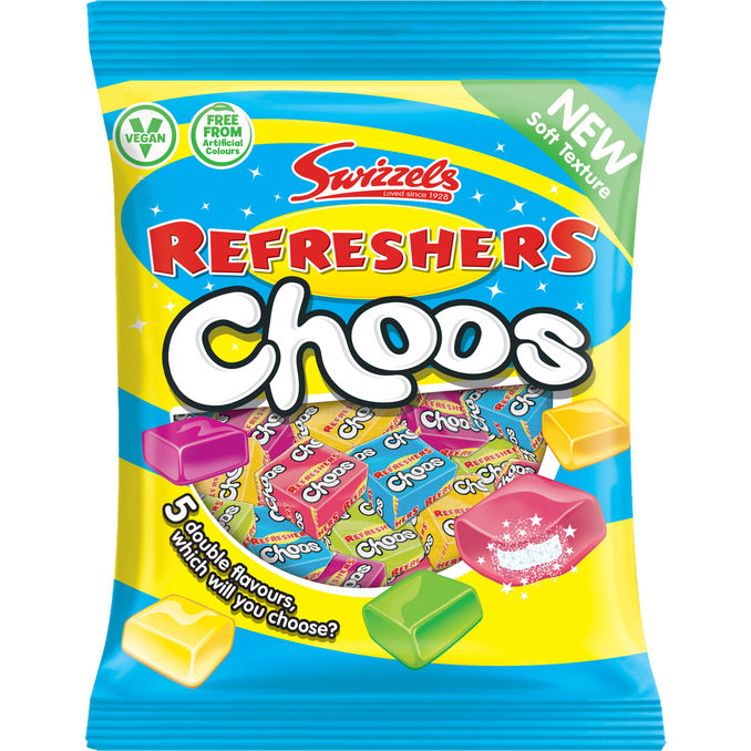 Swizzels Refreshers Choos Frugtkarameller