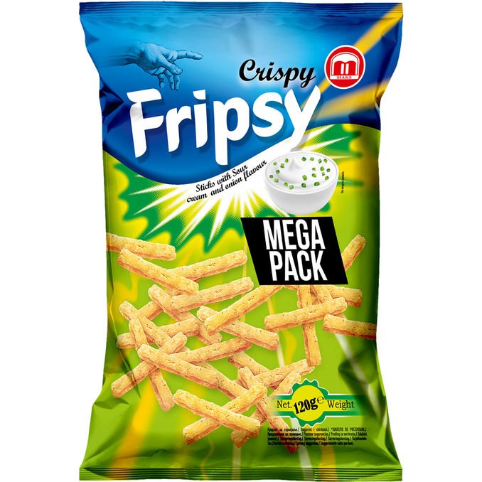 FRIPSY Crispy Sticks Kermaviili & Sipuli
