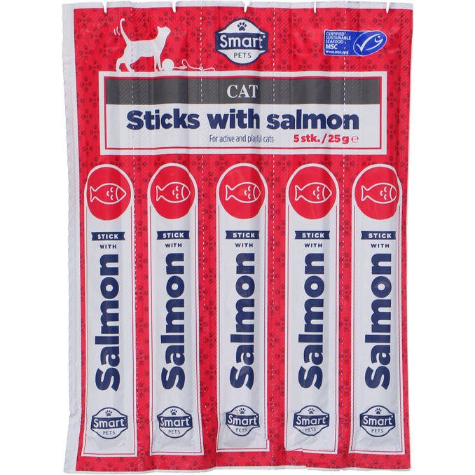 Smart Pets Kattmat Sticks Lax