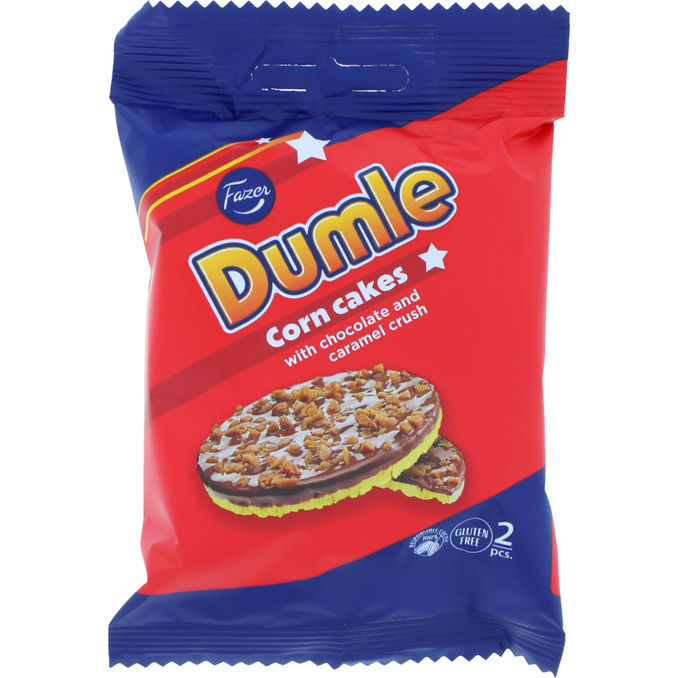 Fazer Dumle Maissikakku 2-pack