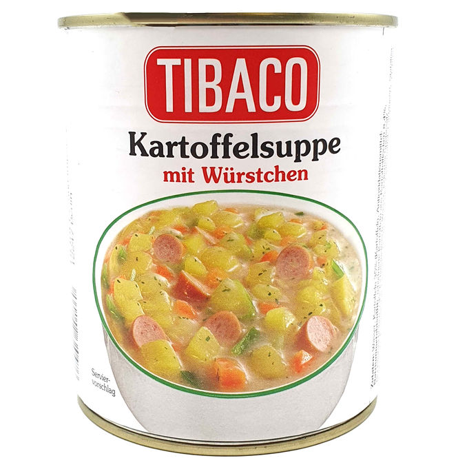 Tibaco Kartoffeltopf mit Wurst