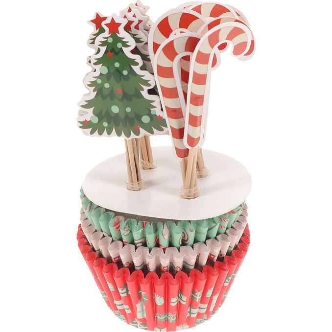 SEMIC Muffinsforme Juletema