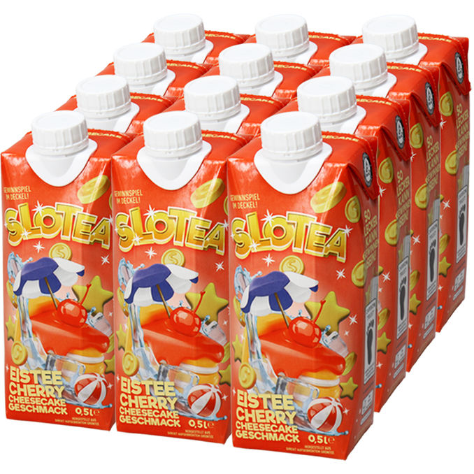 Goodie Eistee Cherry Cheesecake, 12er Pack