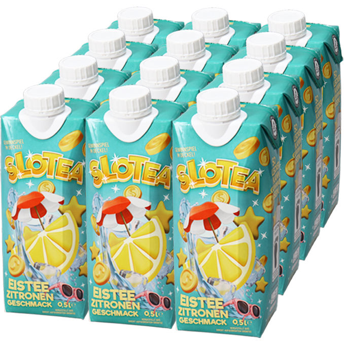 Goodie Eistee Zitrone, 12er Pack