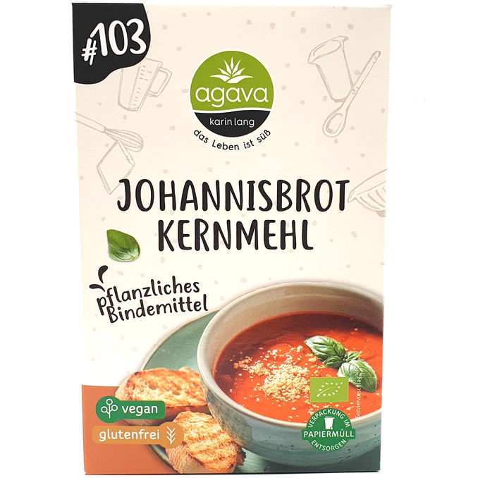 agava Johannisbrotkernmehl