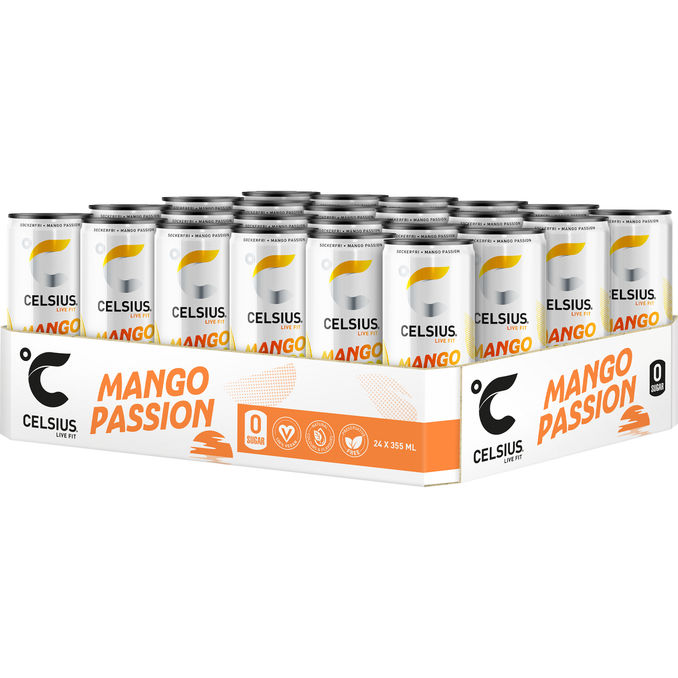 Celsius Energidryck Mango Passion 24-pack