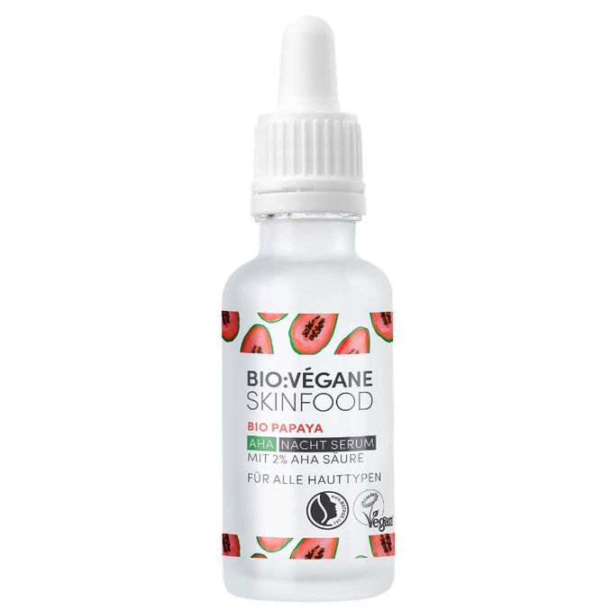 BIO:VÉGANE SKINFOOD Night Serum Organic Papaya