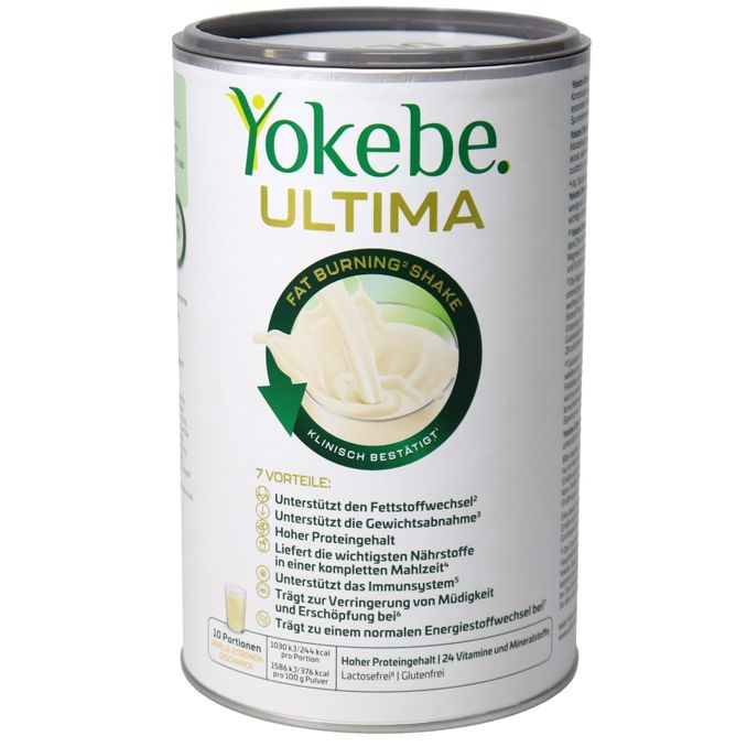 Yokebe Mahlzeitersatz Ultima Fat Burning Shake