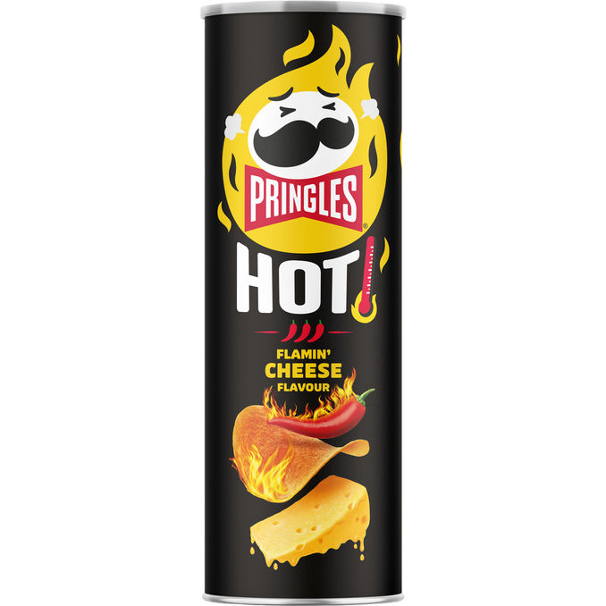 Pringles Hot Flamin Cheese