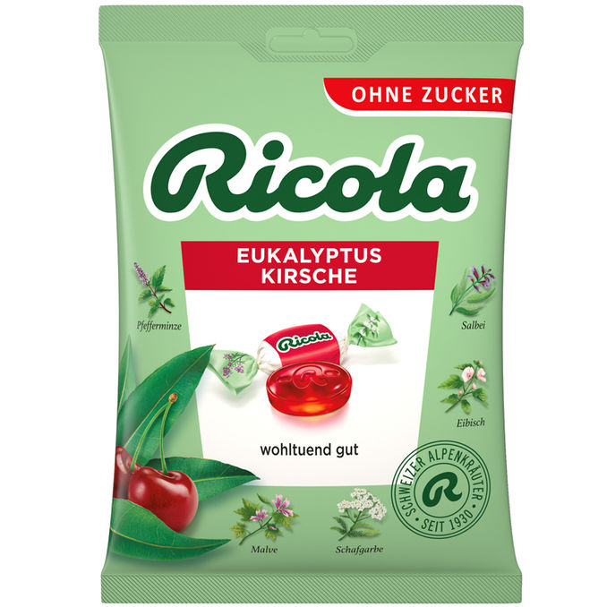 Ricola Bonbons Eukalyptus Kirsche