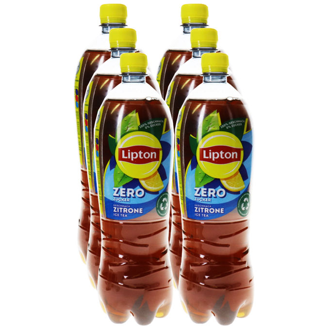 Lipton Lemon Zero, 6er Pack (EINWEG) zzgl. Pfand