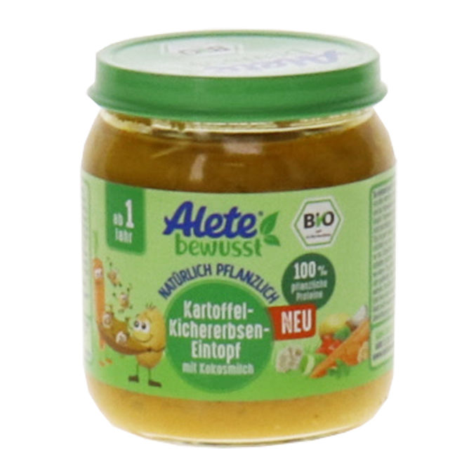 Alete BIO Kartoffel-Kichererbsen-Eintopf 