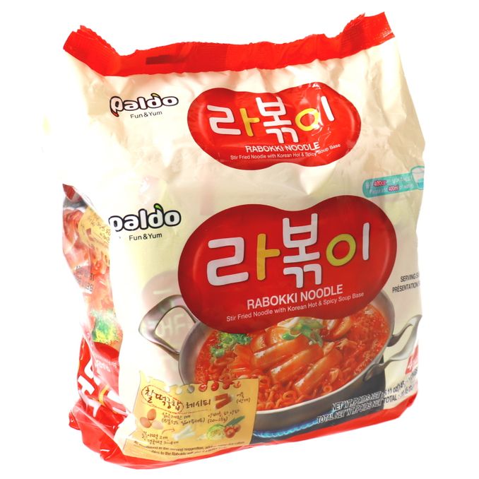 Paldo Snabbnudlar Rabokki 4-pack