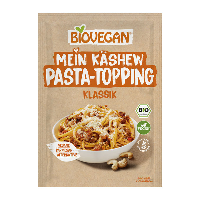 Biovegan BIO Käshew Pasta Topping Klassisch