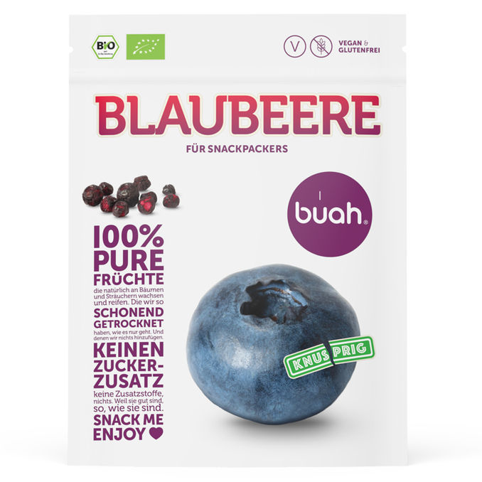 buah BIO Blaubeere pur (Snackpack)