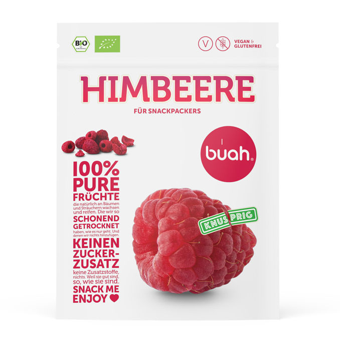 buah BIO Himbeere pur (Snackpack)