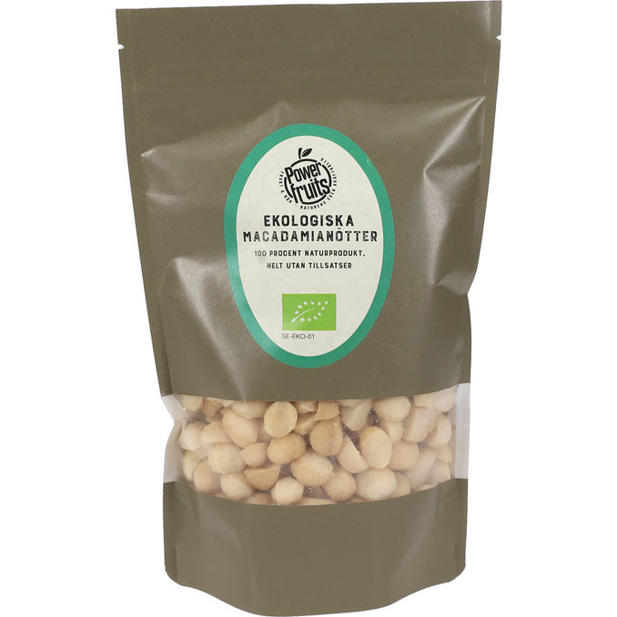 Powerfruits Øko Macadamianødder