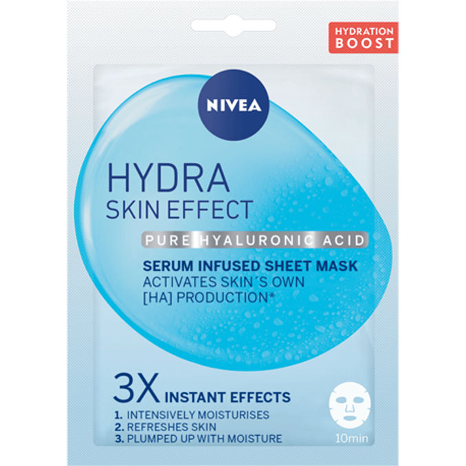 Nivea Kasvonaamio Hydra Skin Effect Serum Infused Sheet Mask